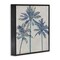 Stupell Industries Exotic Pop Blue Palms Framed Giclee, design by Amber Sterling